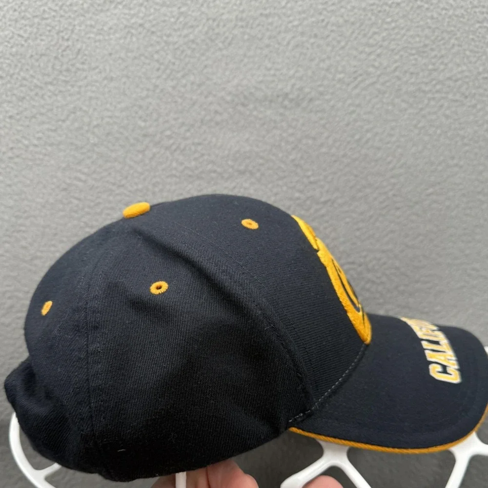 Vintage‎ California Golden Bears Hat Cap Strap Back Mens One Size Blue NCAA 90s